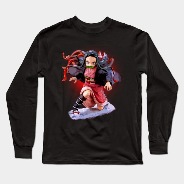 Nezuko #1 Long Sleeve T-Shirt by MemesAndanime